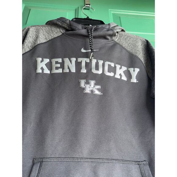 Nike thermafit XL Kentucky hoodie UK Wildcats gray *see measurements* - Picture 4 of 9
